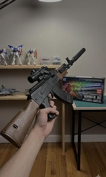 ice glock купить: Автомат на орбизах — Реалистичный Гель-бластер! 🔫💥 ​Хочешь крутых — 3