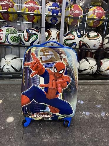 колеса на чемодан: Детские чемоданы на колёсах с героями - Дизайны: Marvel Spider‑Man — 2
