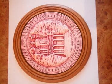 флаг кыргызстана 1898: "Петра - город Красной Розы" - эксклюзив, ручная работа, декоративная — 2