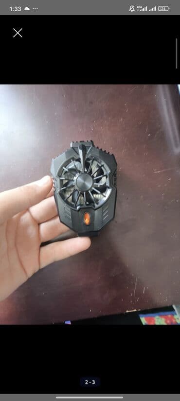 мини колонка: Портативный охладитель Hoco черного цвета, предназначенный для — 2