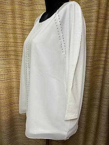 Мужская одежда: Женский комплект: жакет и блузка Жакет: - Комбинированный дизайн — 8