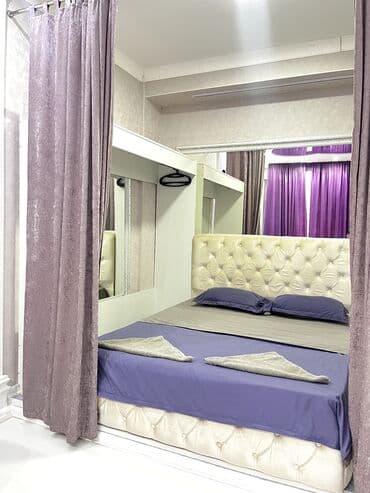 аренда дома посуточно бишкек: Студия, Постельное белье — 2