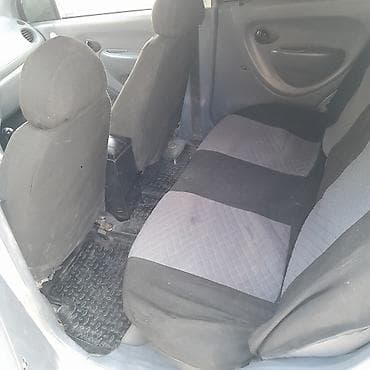 кун на юто: Чехлы Тканевые, цвет - Белый, Daewoo, Б/у — 1