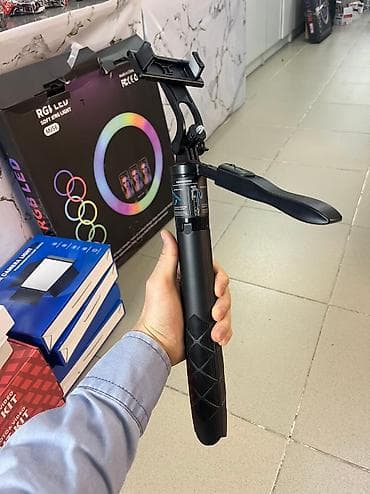 smooth 4: Селфи палка («Selfie stick») Профессиональный телескопический штатив — 3