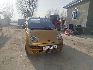 Транспорт: Daewoo Matiz: 1998 г., 0.8 л, Кол менен иштөөчү, Бензин, Хетчбек — 2