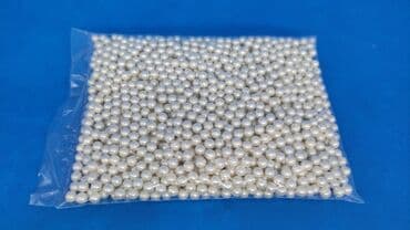 работа в бишкеке швейный цех упаковщик 2020: Жемчуг 6,8 Цвета : айвори, черненные Без дырок, набиваются на станке — 3