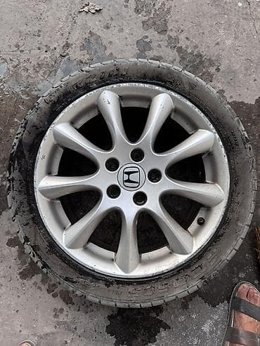 bud e9: Оригинальные легкосплавные диски Honda с шинами - Тип: литые диски — 1