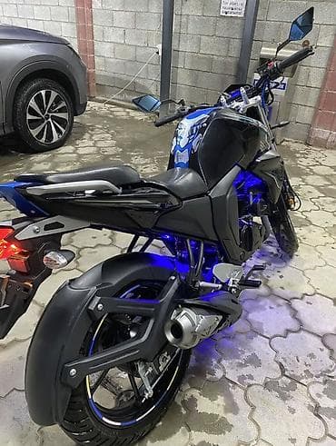 Мотоциклы: Naked Kawasaki, 200 куб. см, Бензин, Взрослый, Б/у — 2