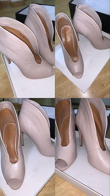 Туфли: Женская обувь Gianvito Rossi — 3 пары 1) Ботильоны-туфли с открытым — 1