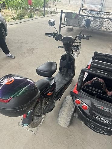 Электроскутер городского типа - Компактный электрический скутер с