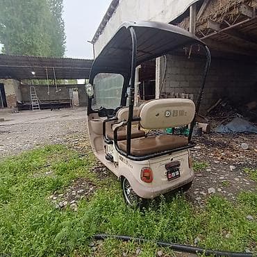 электрон скутер: Электрический трёхколёсный пассажирский трицикл (рикша) - Компоновка — 1