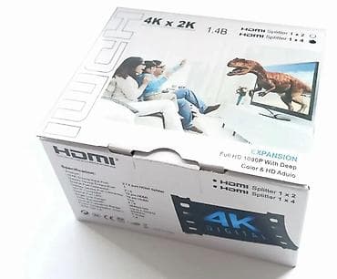 mini projector: Разветвитель HDMI 1×4 UHD (4K×2K, 3D) Назначение: распределение — 7
