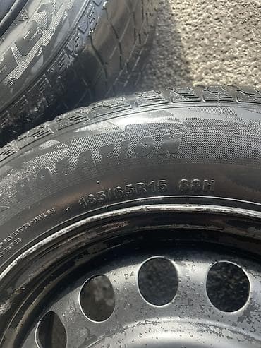 воссен 15: Колеса в сборе 185 / 65 / R 15, Всесезонная, Б/у, Комплект, Легковые, Железные, отверстий - 5 — 2