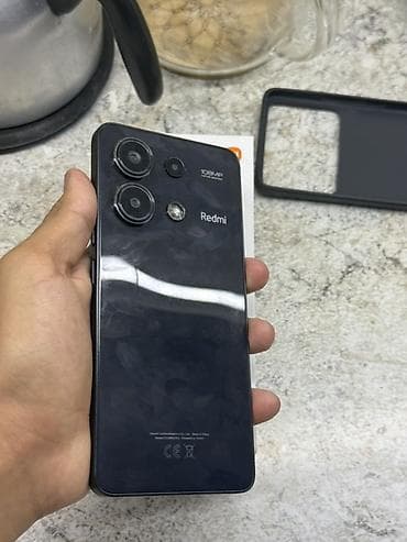 dark project: Redmi, Redmi Note 13, Б/у, 256 ГБ, цвет - Черный, 2 SIM — 8