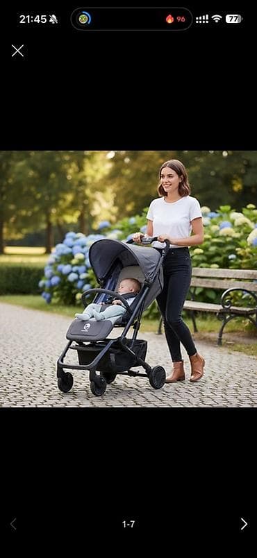 ходунки каракол: Балдар арабасы, Easywalker, түсү - Күмүш, Колдонулган, Өзү алып кетүү — 7