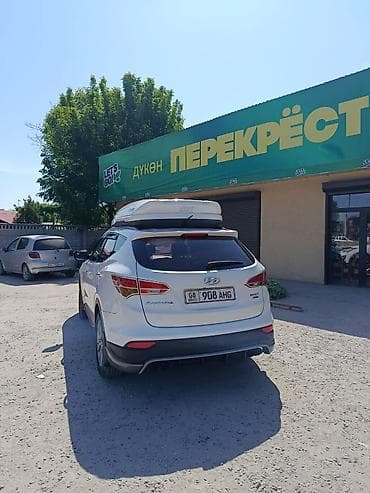 прадо 250 бишкек: Hyundai Santa Fe: 2014 г., 2 л, Автомат, Дизель, Кроссовер — 9