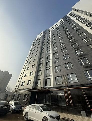 пишпек район сдаю квартиру: 3 комнаты, 72 м², Элитка, 14 этаж, ПСО (под самоотделку) — 2