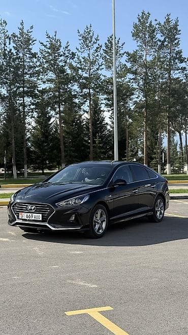 Hyundai Sonata: 2018 г., 2 л, Автомат, Газ, Седан