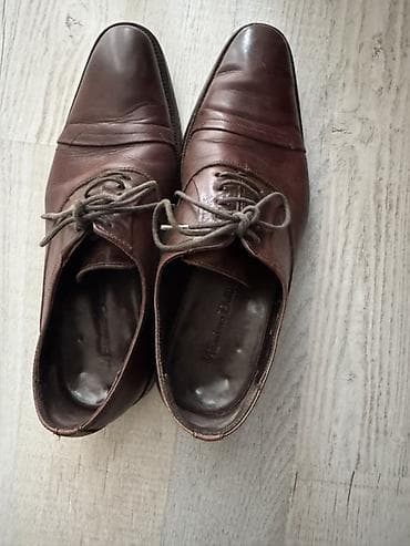 Личные вещи: Мужские туфли, 41, Massimo Dutti, Б/у, цвет - Коричневый, Самовывоз — 3