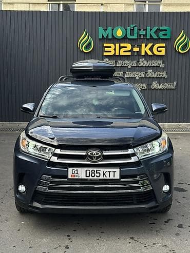 Продажа авто: Toyota Highlander: 2018 г., 3.5 л, Автомат, Бензин, Внедорожник — 2