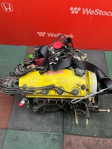 3 sfe: Бензиновый мотор Honda 1997 г., 1.5 л, Б/у, Оригинал, Япония — 7