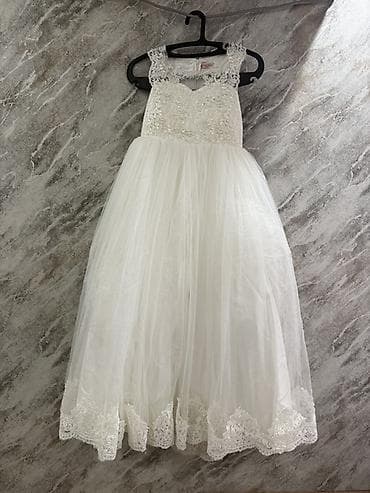 сумка бутун: Балдар көйнөгү, түсү - Ак, Колдонулган — 3