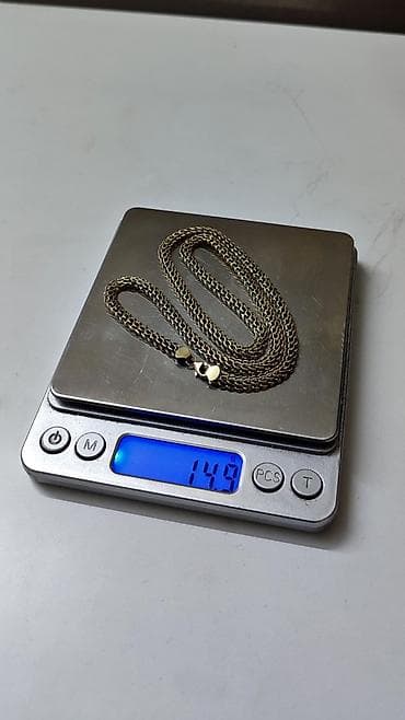 Золотая Цепь "Питон" Золото 585 проба Вес 14.9 грамм Длина 52 см