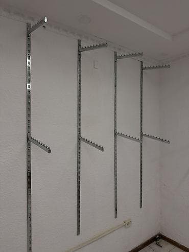 настенный: Настенная система торговых кронштейнов для одежды - Модульная — 2