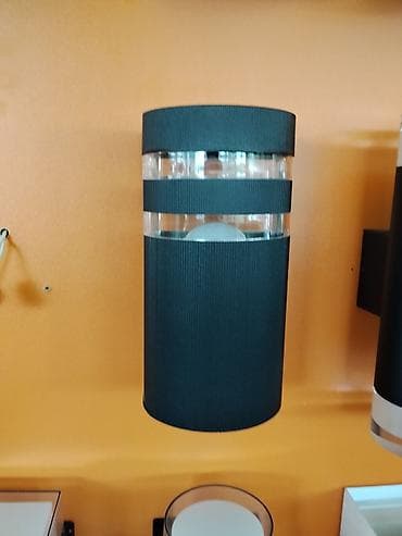 study lamp: Настенный уличный светильник (бра) цилиндрической формы. - Корпус — 1