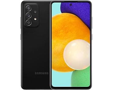 lphone 8: Samsung Galaxy A52, Б/у, 128 ГБ, цвет - Черный — 1