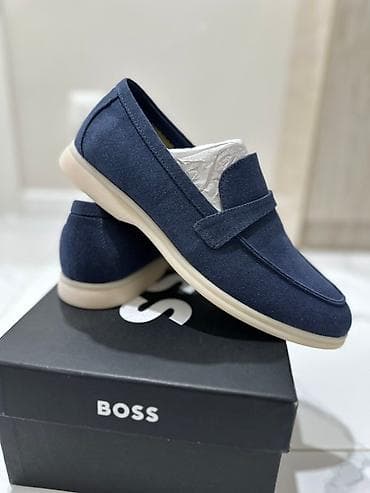 Мырзалардын бут кийими: Лоферлер, 41, Boss, Жаңы, түсү - Көк — 2