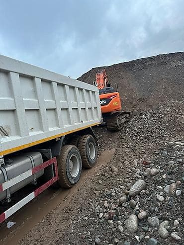 Смесь песок и гравий, Для фундамента, В тоннах, Хово