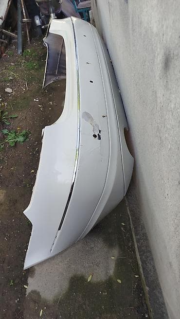 Автозапчасти: Передний и задний бампера для автомобиля (белые).w112 под рестоврацию — 4
