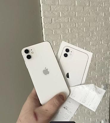 honor 8x: IPhone 11, Б/у, 128 ГБ, Зарядное устройство, Чехол, Кабель, 80 % — 1