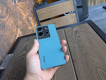 Infinix Note 30i, Б/у, 128 ГБ, цвет - Голубой, 2 SIM