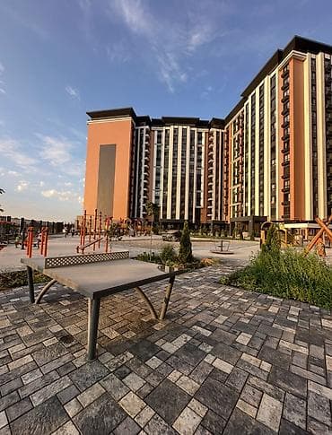 Квартиры: 2 комнаты, 80 м², Элитка, Асанбай мкр Элитка, 7 этаж, ПСО (под самоотделку) — 4