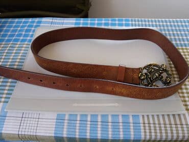 купить ремень мужской кожаный: Кожаный ремень фирмы Mexx куплено в Германии. Размер: Длина 90 см — 2