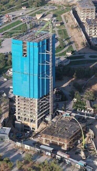 раздольный квартира: 2 комнаты, 77 м², Элитка, 17 этаж, ПСО (под самоотделку) — 2