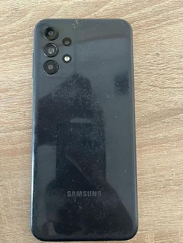 Samsung Galaxy A13, Колдонулган, 64 ГБ, түсү - Кара, 2 SIM — 1