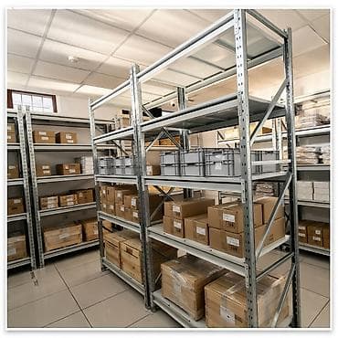 эконом понели: Складские стеллажи, металлический стеллаж для склада, средне - — 3