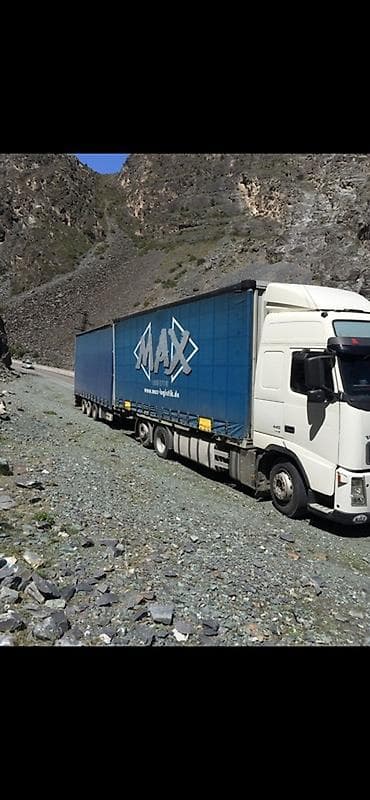 Тентованный автопоезд для дальних грузоперевозок - Тягач: Volvo FH lalafo.kg да Тентованный автопоезд для дальних грузоперевозок - Тягач: Volvo FH