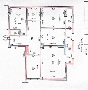 180: 4 комнаты, 144 м², Тунгуч мкр Элитка, 9 этаж, Евроремонт — 2
