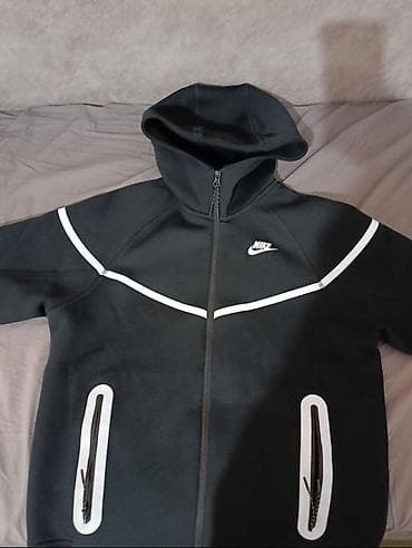 Толстовки: Мужская толстовка, L, Nike, Б/у, цвет - Черный, Бесплатная доставка, Платная доставка — 1