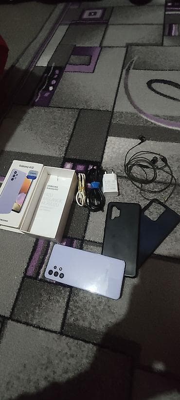 самсунг s 25 uitra: Samsung Galaxy A32, цвет - Фиолетовый, 2 SIM — 5