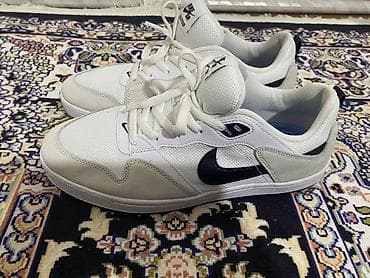 Мырзалардын бут кийими: Эркектердин кроссовкасы, 43, Nike, Жаңы, түсү - Ак — 1