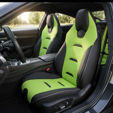 наклейка машин: Чехлы цвет - Зеленый, Новый, Самовывоз, Платная доставка — 1