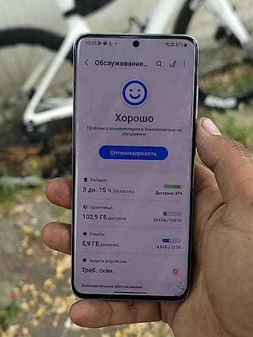 se 4: Samsung Galaxy S20, Б/у, 128 ГБ, цвет - Голубой, 1 SIM — 3
