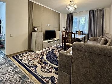Квартиры: 2 комнаты, 44 м², 4 мкр 104 серия, 1 этаж, Евроремонт — 3