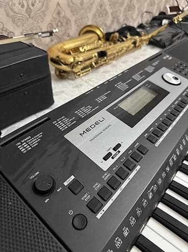 Гитары: Синтезатор Medeli M331 - Портативный аранжировщик с 61 полноразмерной — 1