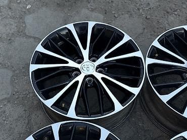 01: Литые Диски R 18 Toyota, Комплект, отверстий - 5, Б/у — 7